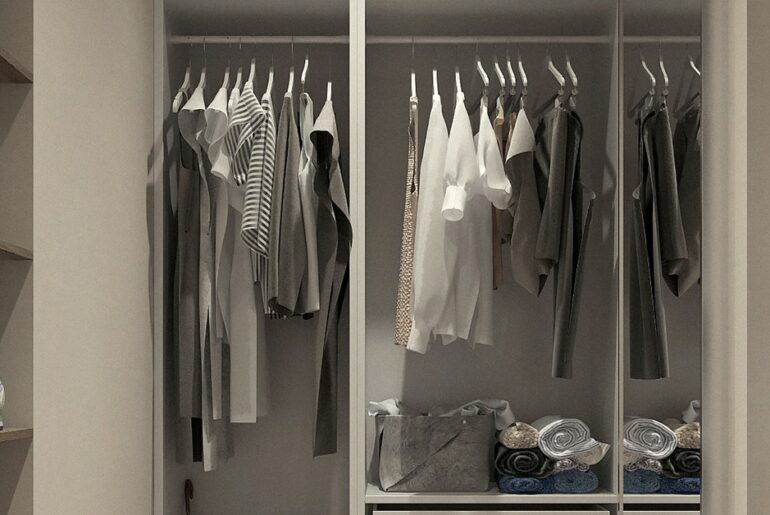 model lemari pakaian