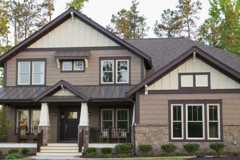 warna cat rumah kayu tokban