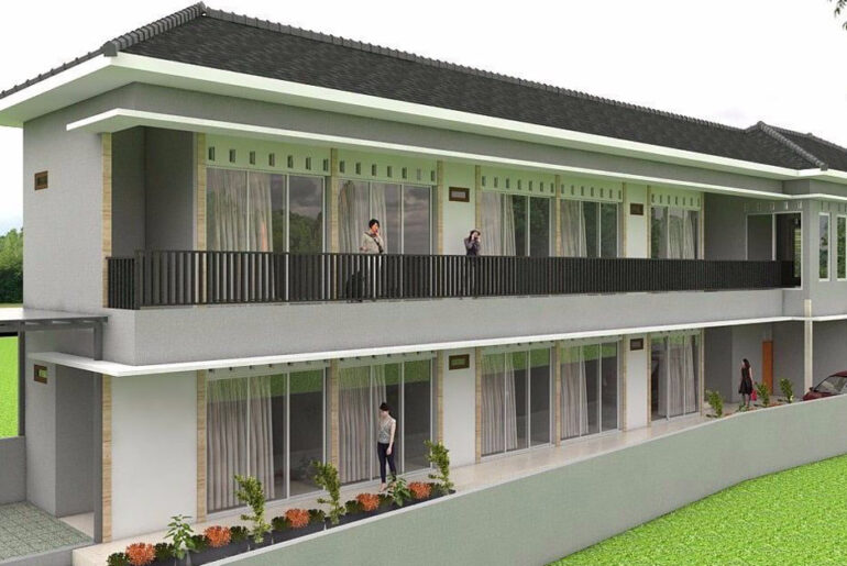 desain rumah kontrakan