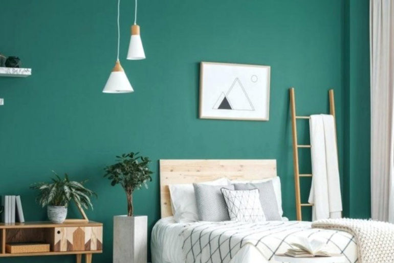 warna cat hijau pastel