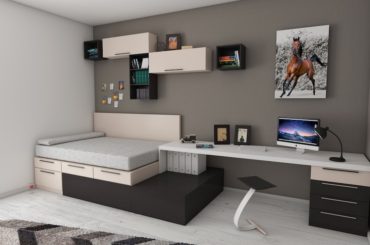 desain kamar tidur kecil 2x2