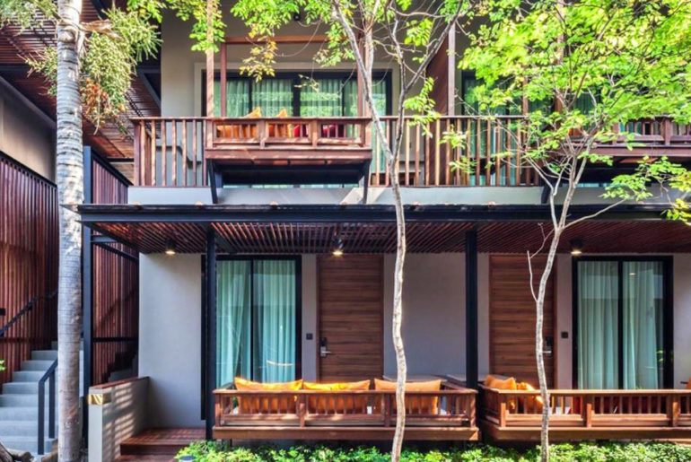 desain rumah kost minimalis 2 lantai