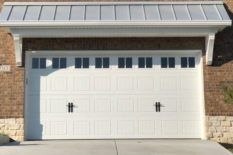 model pintu garasi besi hollow minimalis