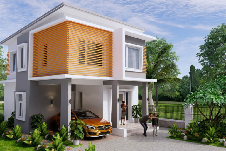desain rumah 6x9