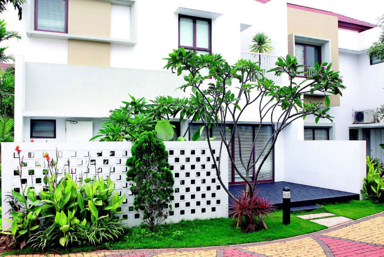 pagar roster rumah minimalis